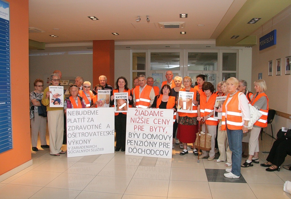 Foto 1 protest na BSK 25.5.2012